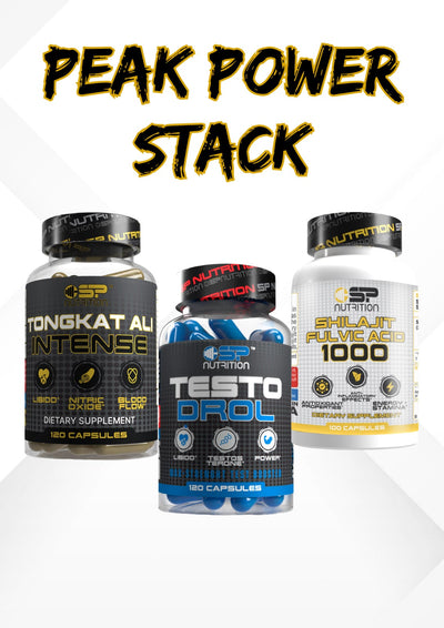 Peak Power Stack – Energía, Fuerza y Rendimiento Masculino