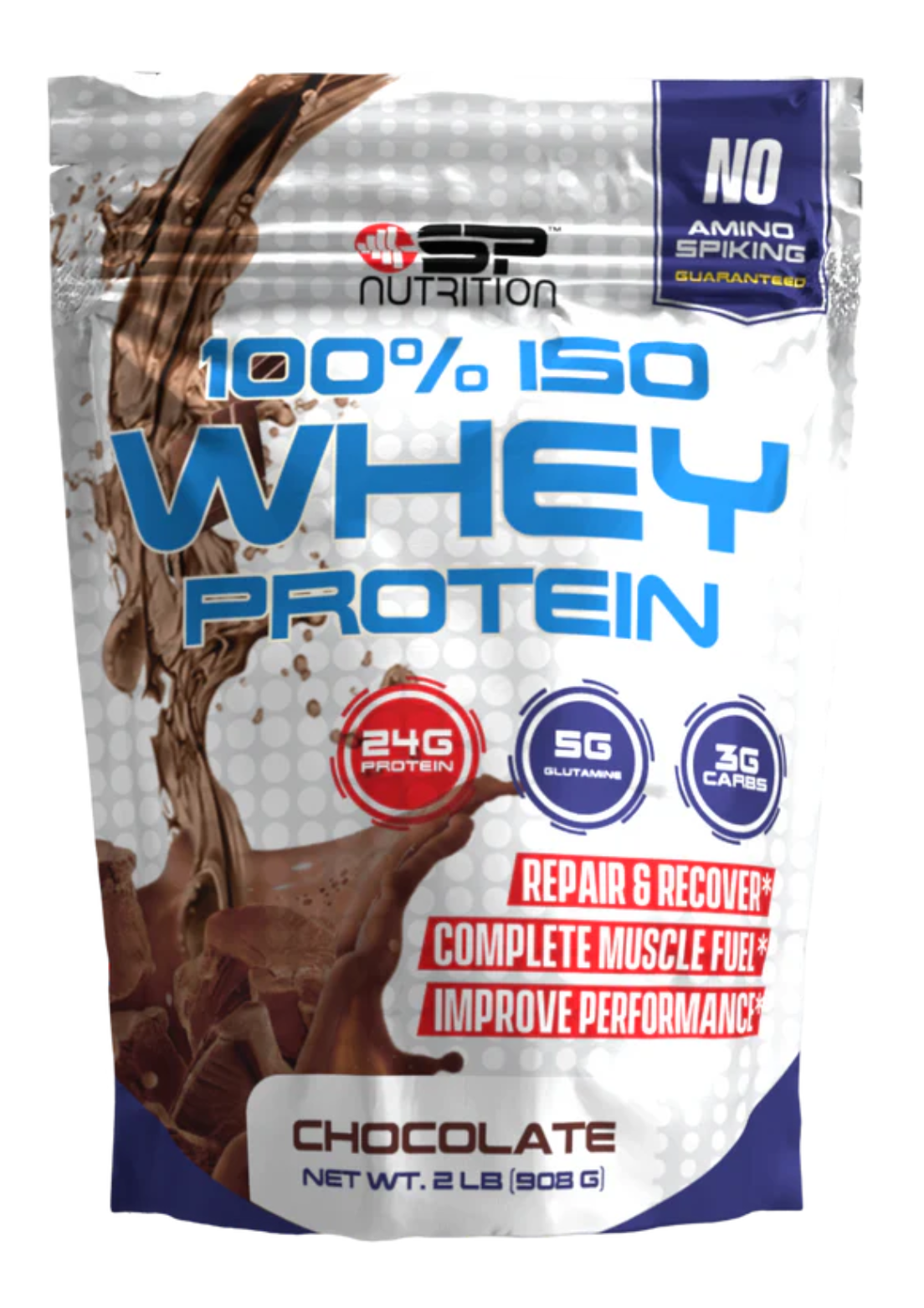 100% ISO Whey Protein 2LB – Proteína, Recuperación y Masa Muscular