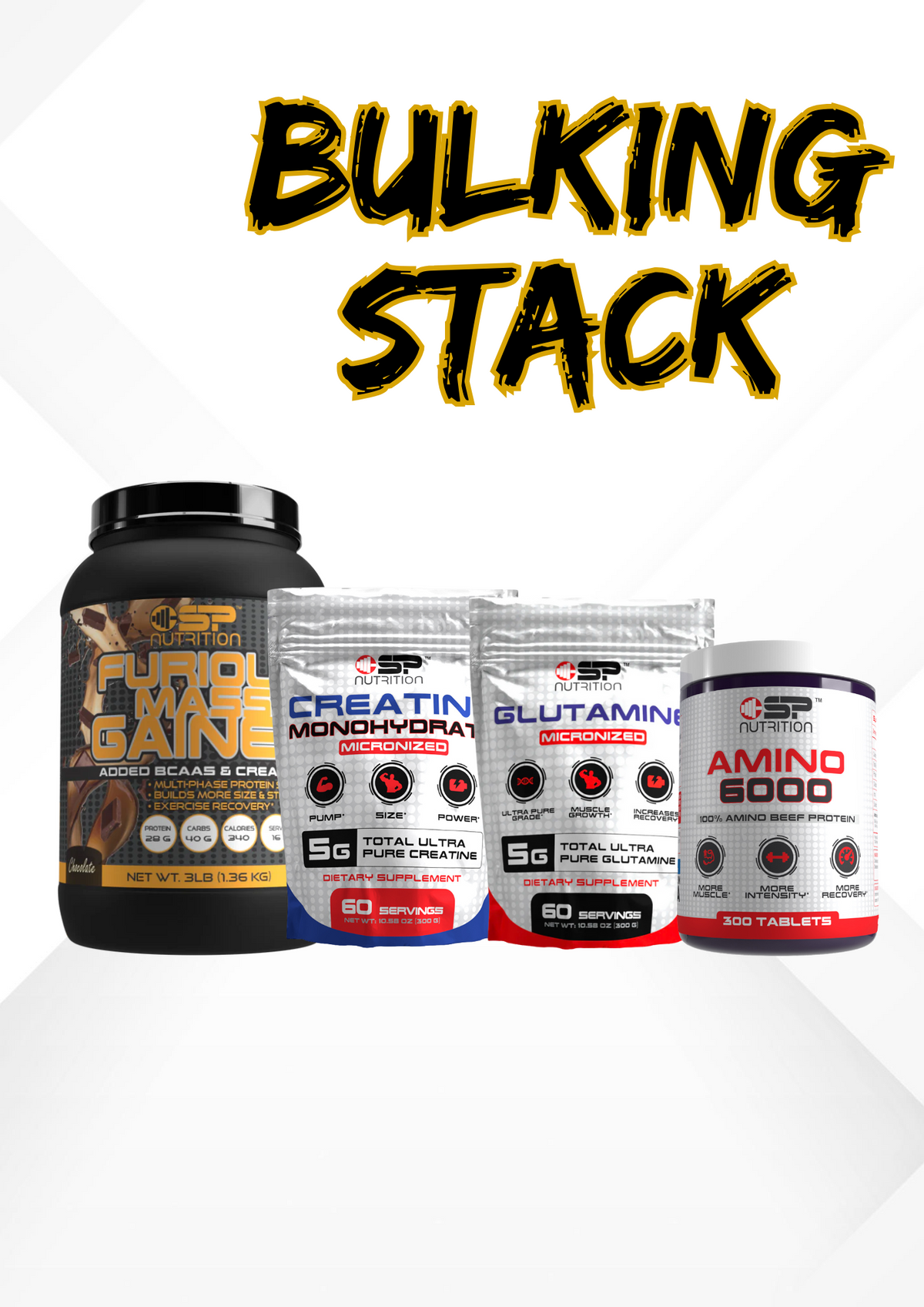 Bulking Stack – Masa Muscular, Fuerza y Rendimiento
