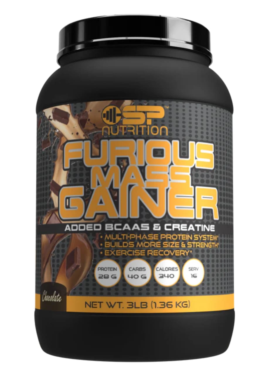 Furious Mass Gainer 3LB – Masa Muscular, Calorías y Rendimiento