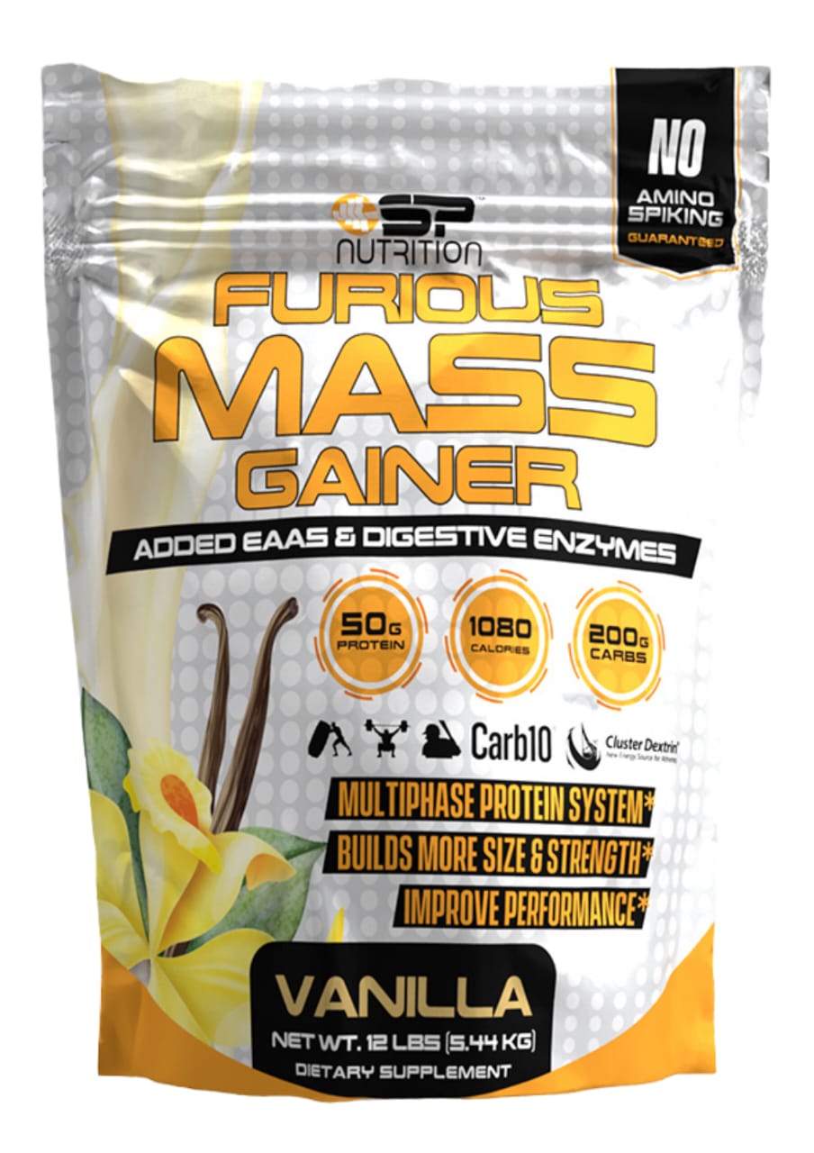 Furious Mass Gainer 12LB – Masa Muscular, Calorías y Rendimiento