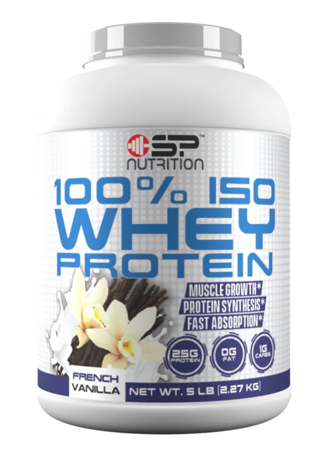 100% ISO Whey Protein 5LB – Proteína, Recuperación y Masa Muscular