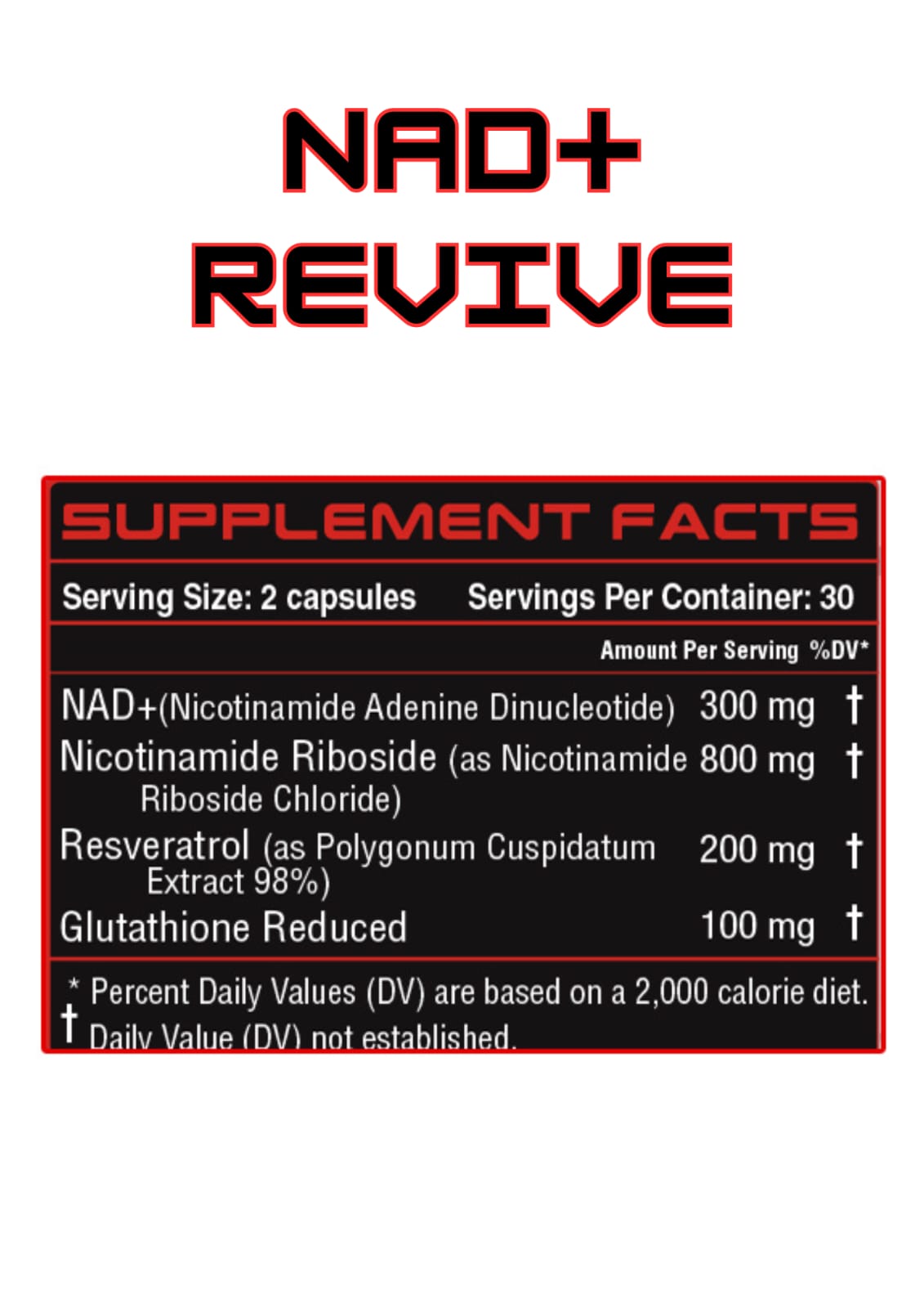 NAD+ Revive – Energía Celular, Enfoque y Bienestar Diario