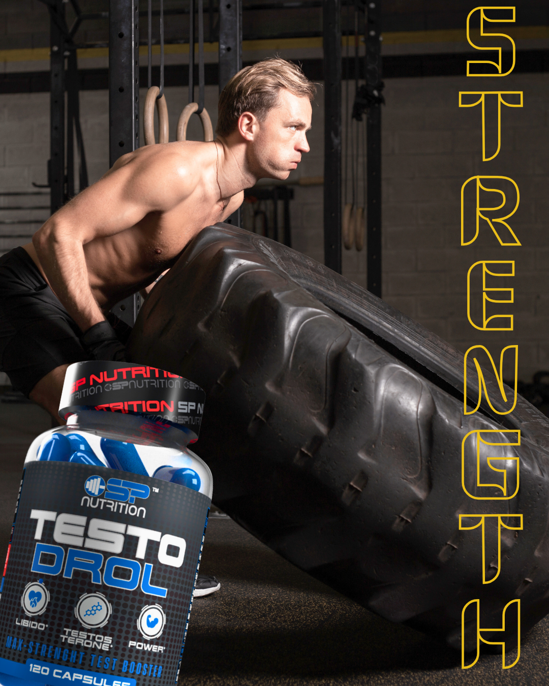 Testo Drol – Soporte de Rendimiento y Vitalidad Masculina